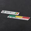 Car Stickers For Alfa Romeo 3D Metal Car Decor Emblem Fender Sticker Rear Trunk Badge Decal For Alfa Romeo Giulia Stelvio Giulie