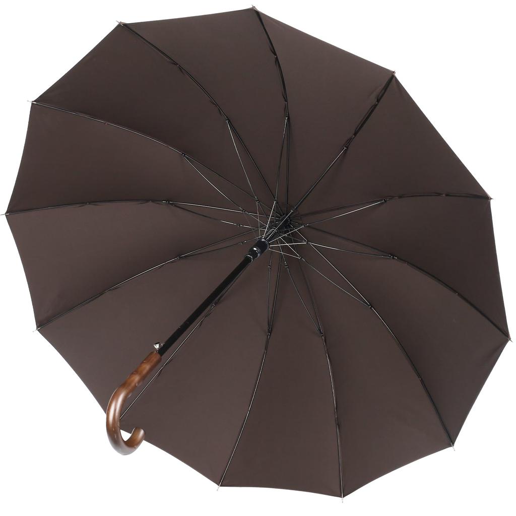 Long Rain 230T 12 Super Large Windproof Automatic Sun and Rain with Storage Pouch Wind-Resistant UmbrellaZruier Men's Umbrella, Umbrella,