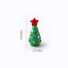 Christmas Glass Ornament Christmas Tree Santa Claus Creative Cartoon Desktop Ornament Car Ornament Decoration Gift