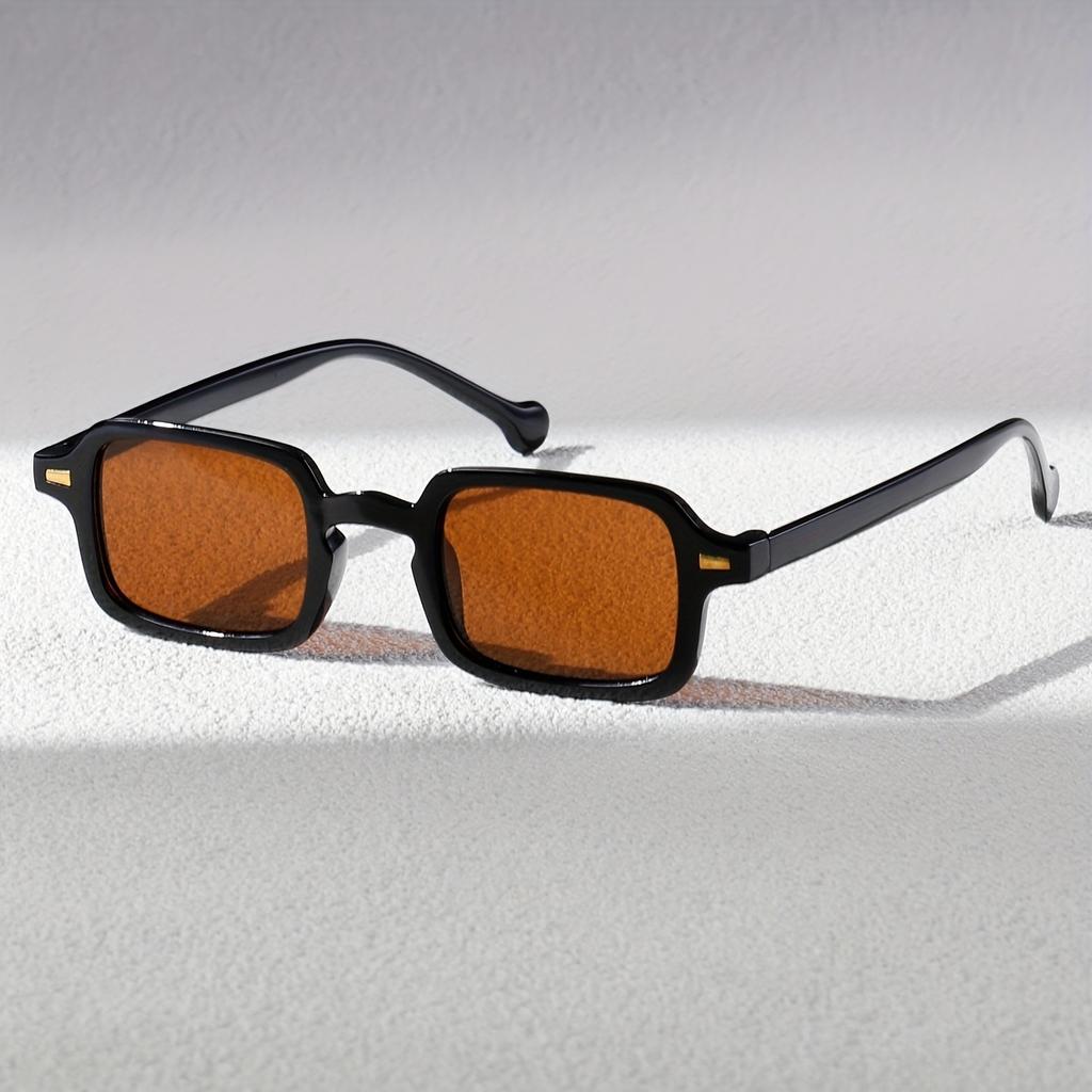 2 Pieces of Men's Plastic Full Frame Retro Elegant Glasses Suitable for Daily Commuting Dressing Vacation and Photography