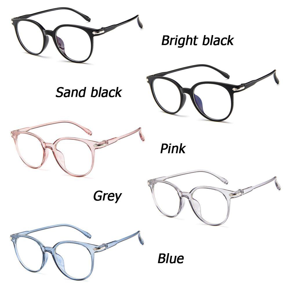 Vision Care PC Frame&Resin Lens Transparent Glasses Frame Anti Blue Rays Optical Eyewear Fashion Eyeglasses Computer Glasses