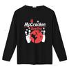 McCracken Bowling T Shirt Fun Gaming Symbol with Kingpin Bowl Logo Perfect for Enthusiasts vintage Washed Unisex Breathable