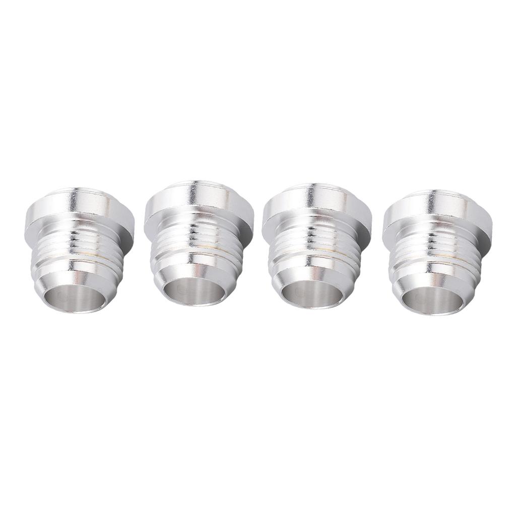 10PCS AN12 Male Thread Billet Aluminum Alloy 7 8in Universal Fuel Line Adapter for Automotive