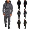 Men's Camouflage Jumpsuit With Hood And Zipper Closure Perfect For Daily Wear