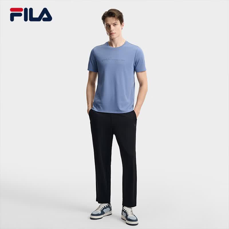 Fila Men's 2026 Summer Knit Straight-Leg Trousers