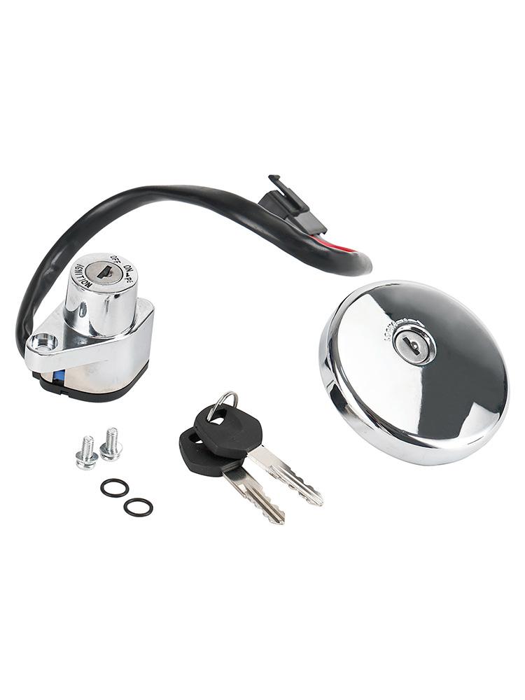 Zündschloss & Tankdeckel Passend für Kawasaki Vulcan 500 Ltd 800 Classic 01-09