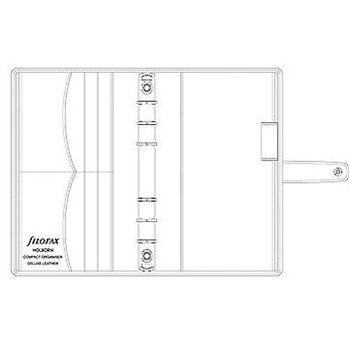 Filofax Holborn Brown Compact Organizer with 6 Holes (Parallel Import)