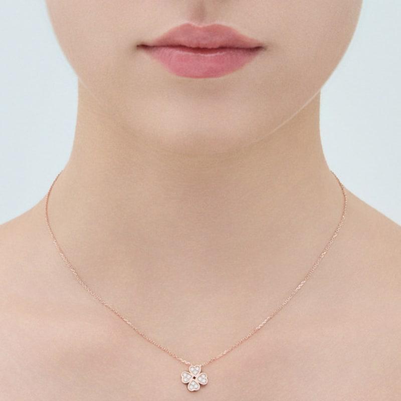 J.ESTINA THE WISH Silver Necklace (JJWJNQ5B6109SR420)