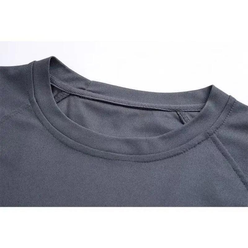 Men's Summer T Shirt Camping Hiking Trekking Fishing Training Running Gym Breathable Pullover Climbing Casual Cargo Shirts