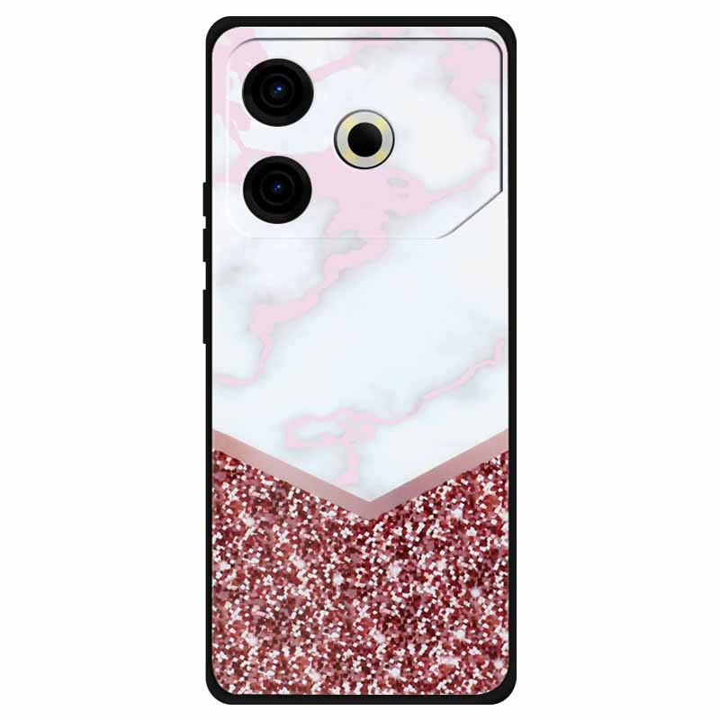 For Tecno Pova 6 Neo Case Silicone Soft Flower Space Fashion Cover For Tecno Phantom X2 Pro Cases Landscape Paint Covers Cute