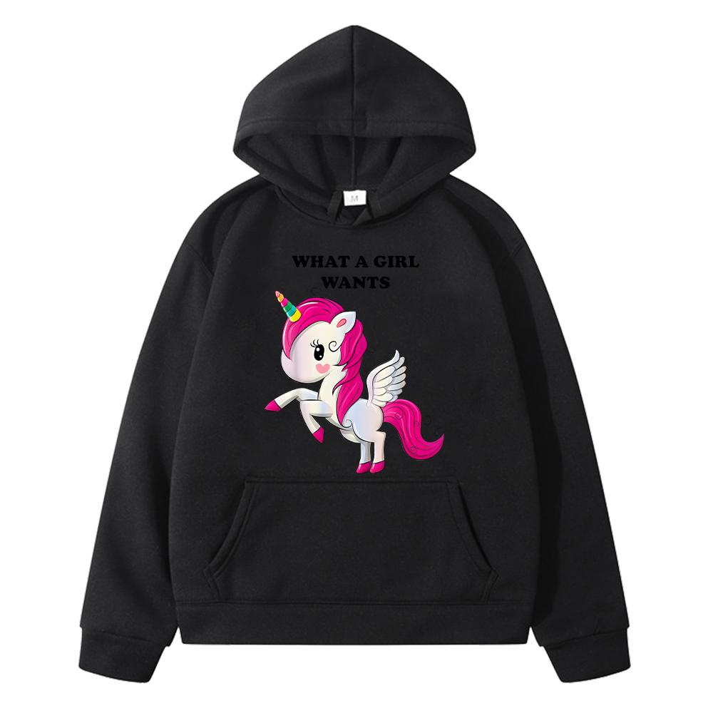 

Единорог Осенняя аниме толстовка с капюшоном Флисовая толстовка y2k sudadera bluey Cartoon свитер для мальчиков куртка Kawaii Толстовки детская одежда для девочек 130 чёрный