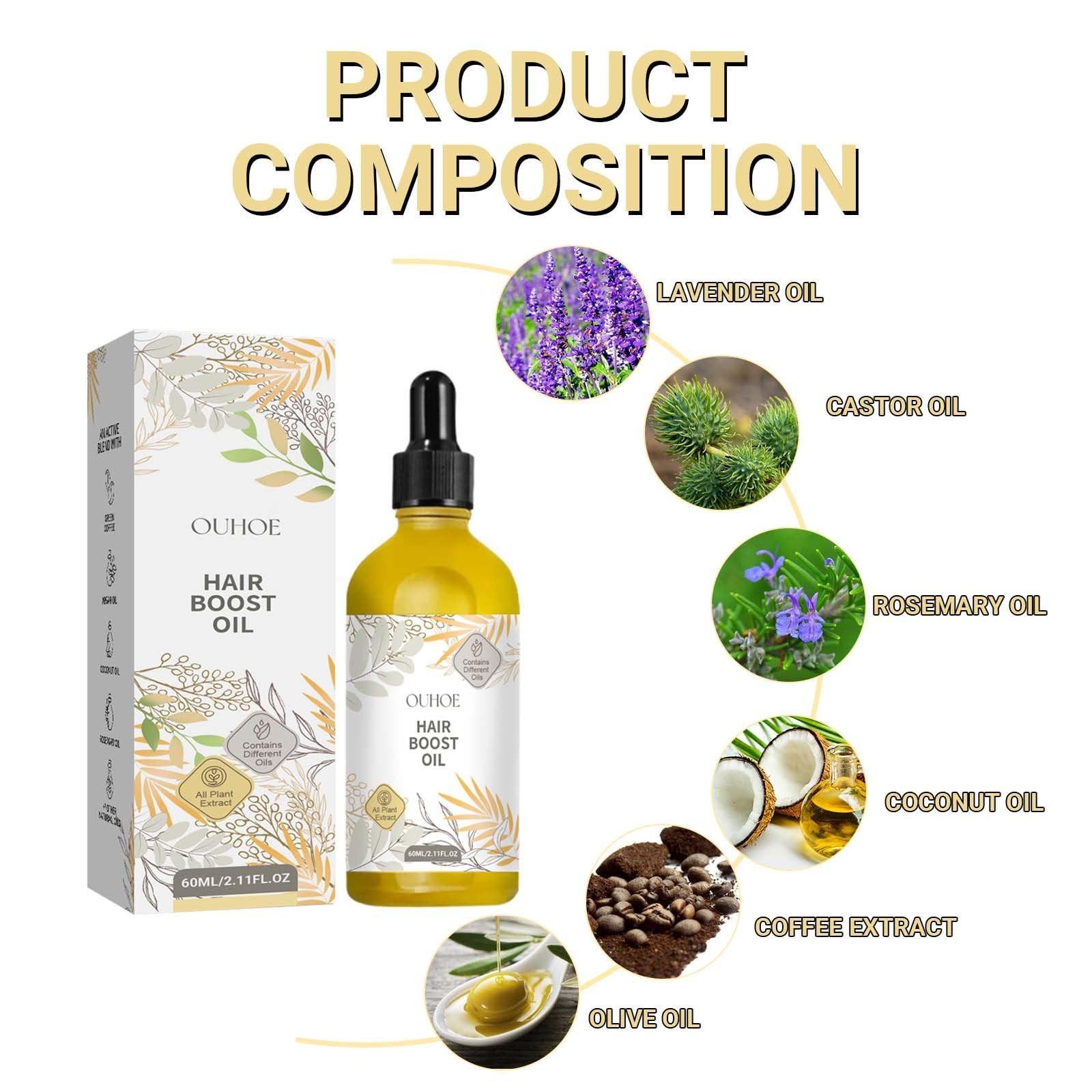 Твердое масло для роста волос Натуральное масло для роста волос Органическое масло — фото 4