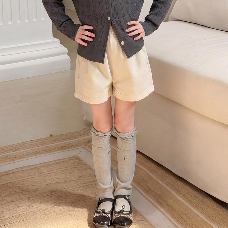 Kids' Cotton Soft Korean-Style Casual Shorts - Simple, Stylish Fashion Pants