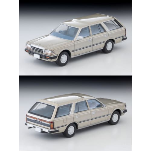 TOMYTEC Tomica Limited Vintage Neo 1/64 Scale LV-N244b Nissan Gloria Wagon V20E GL Yellowish Silver 1991 Model (Finished Model) 336181