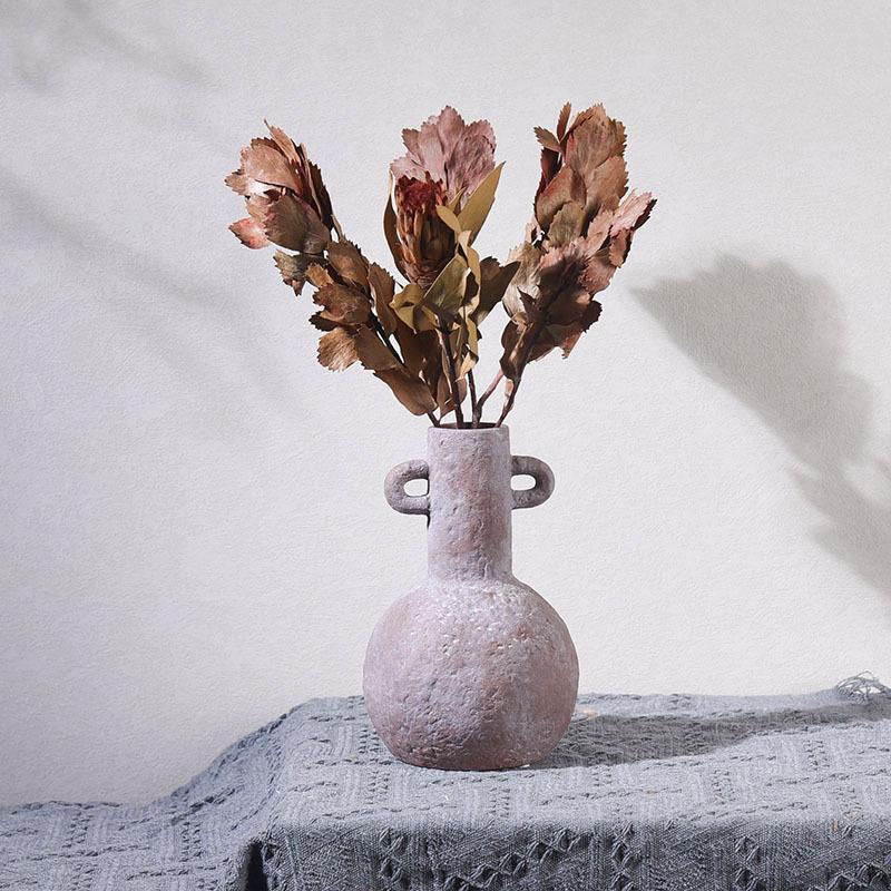 1PC Fried Flower Holder Wabi-Sabi Style Fried Flower Arrangement Ins Ceramic Vase Vintage Multiple Options Available