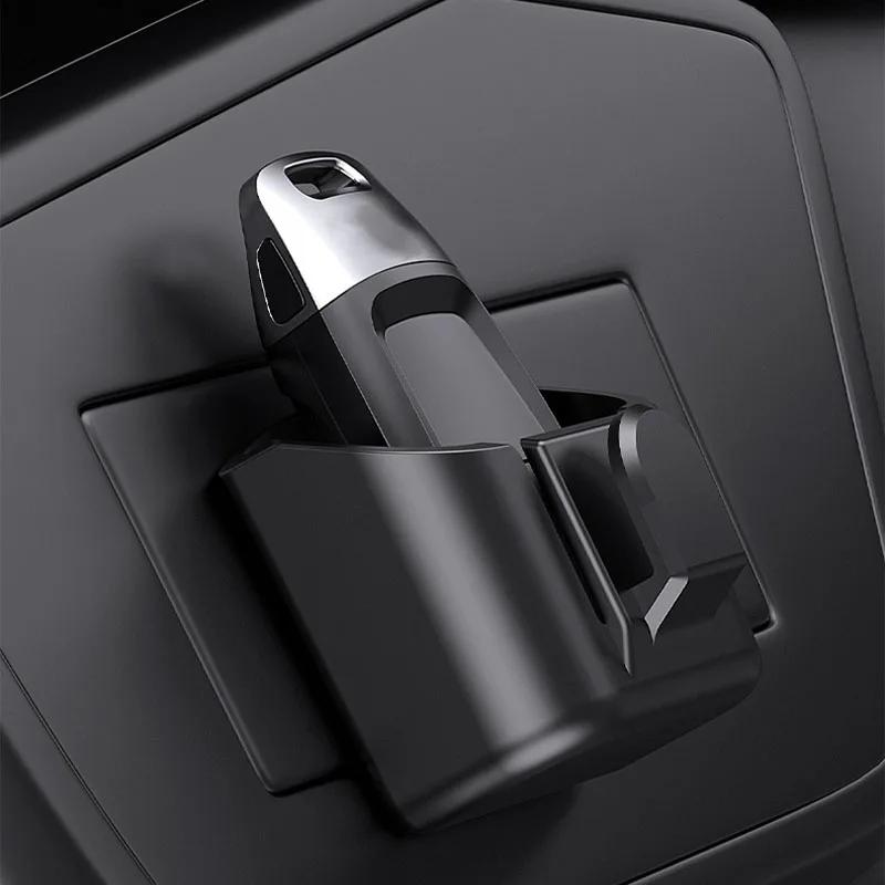 Car Dashboard Key Storage Box Reusable Back Adhesive Organizer Box Anti-Slip Dashboard Organizer Car Stowing Tidying Accessorie