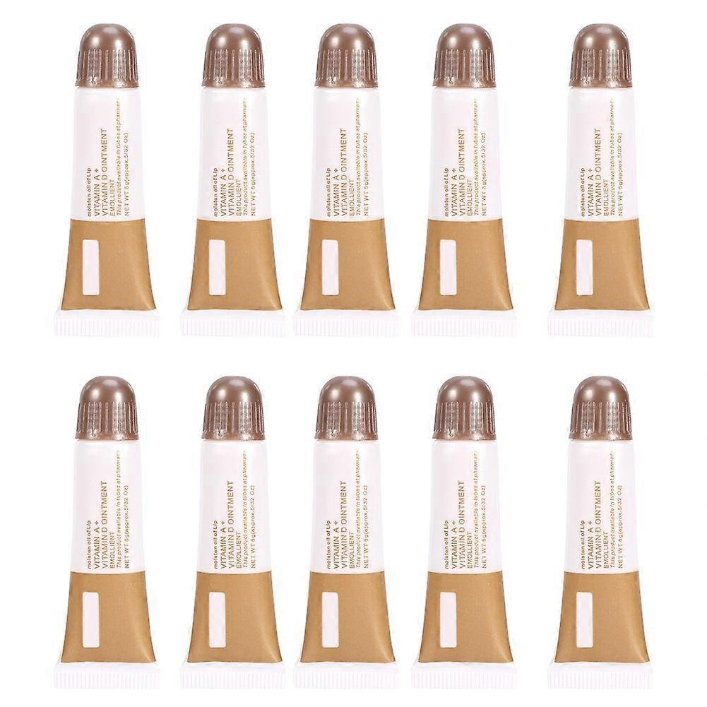 10pcs Set Permanent Makeup Tattoo Repairing Aftercare Recovery Vitamin A&D Ointment Cream Gel