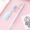 Korean Cute Sequin Moon Pendant Cartoon Pen - Black Water-Based for Students