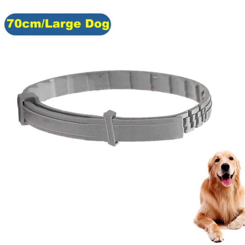 Pet Deworming Flea Collar Retractable Necklace Anti Flea and Tick Big Dog Puppy Cat Prevention Mosquitoes Pets Repellent Collar