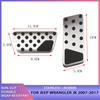 Stainless Steel Car Accelerator Brake Pedals Slip Resistance Cover for Jeep Wrangler JL 2018-  JK 2007-2017