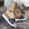 Women’s Wedge Platform Slide Sandals Chunky Summer Shoes
