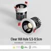 OEING Deep Cup Anti-Glare Recessed LED Spotlight