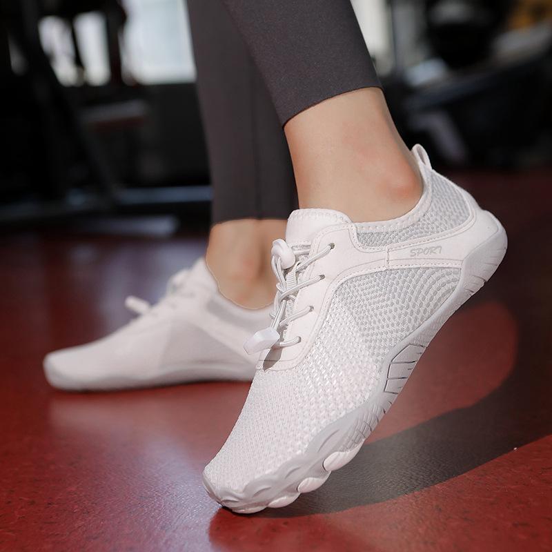 Unisex Soft-Soled Breathable Indoor Sports Shoes with Non-Slip, Shock Absorption for Running, Fitness, Jump Rope, Aerobics, Treadmill & Yoga