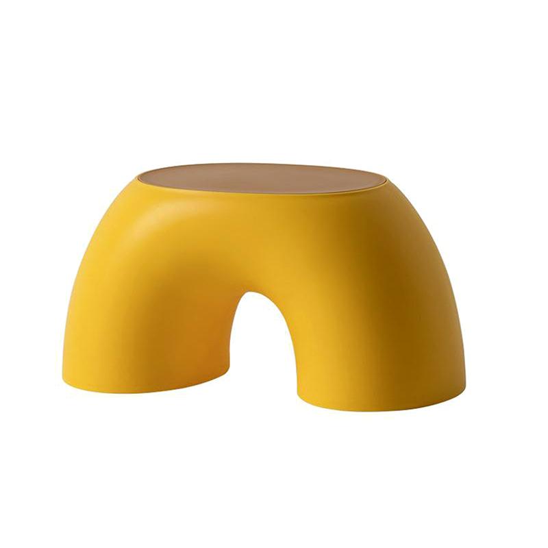 Stool Plastic Rainbow Shape Footstool Safety Kids Step Stool Seat For Living Room Indoor Furniture Children'S Stool Toy