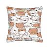 Bear Cartoon Cute Bubu Dudu Pillow Cover Pillow Case For Sofa Home Decoration Cushion Cover Polyester Pattern Pillowcases