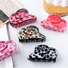 Heart Plastic Hair Clip Cap Shape Cowboy Hat Hair Claw Fashion   Daily