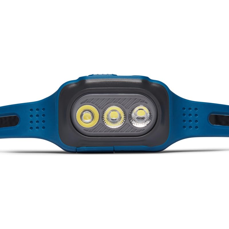 Black Diamond Deploy Run Light 300 Lumen Rechargeable Running Creek Blue – Headlamp,