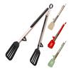 Stainless Steel Food Tongs Non-Slip Ergonomic Kitchen Tongs for BBQ Salad Pasta Heat-Resistant Dishwasher Safe Essential Cooking Utensil