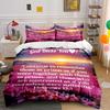 Christian Bedding Set with Hebrews 13:3 Quote Bedding Set (1 Duvet Cover, 2 Pillowcases, Duvet Not Included)