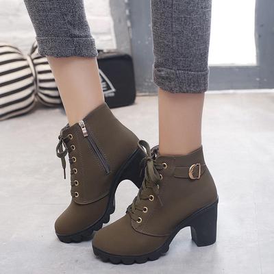 Mode Sneakers damesschoenen 2024 mode effen veterschoenen damesschoenen dameslaarzen hoge hakken schoenen vrouw rits enkellaarsjes dames pumps78