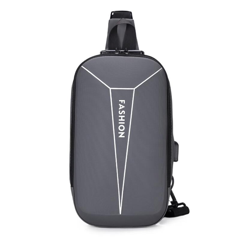 

Men s USB Charging Crossbody Chest Bag
