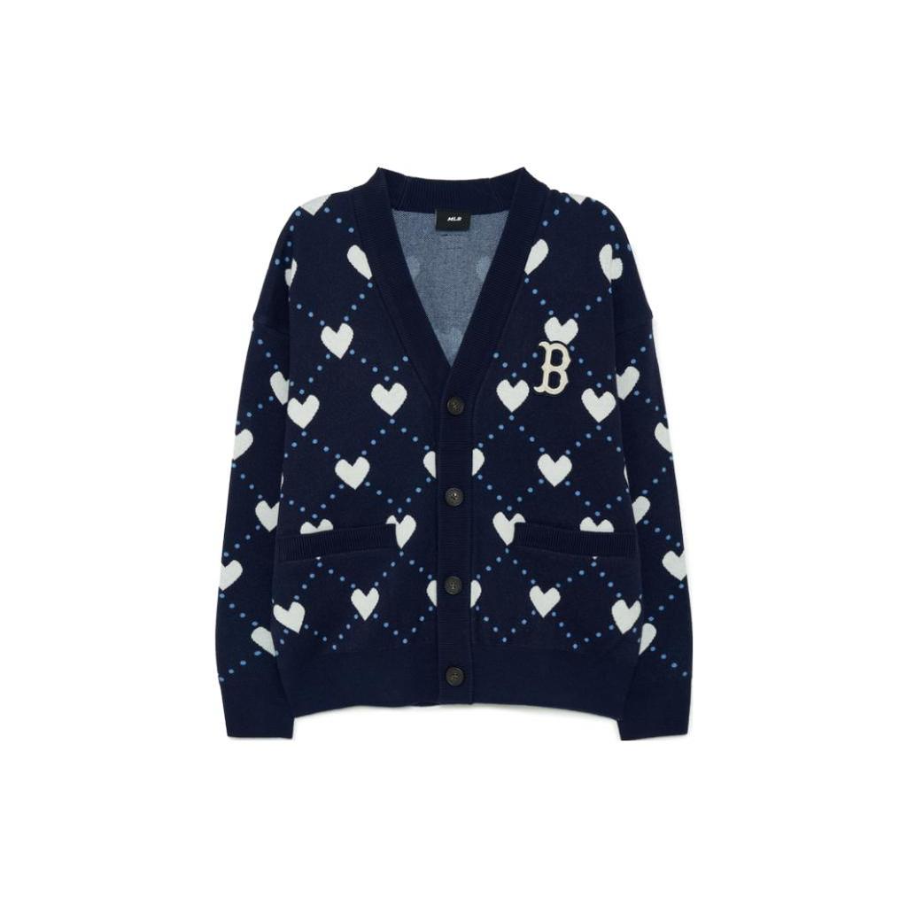 New MLB Boston Red Sox Knitwear Women's Blue 3AKCH0134-43NYD