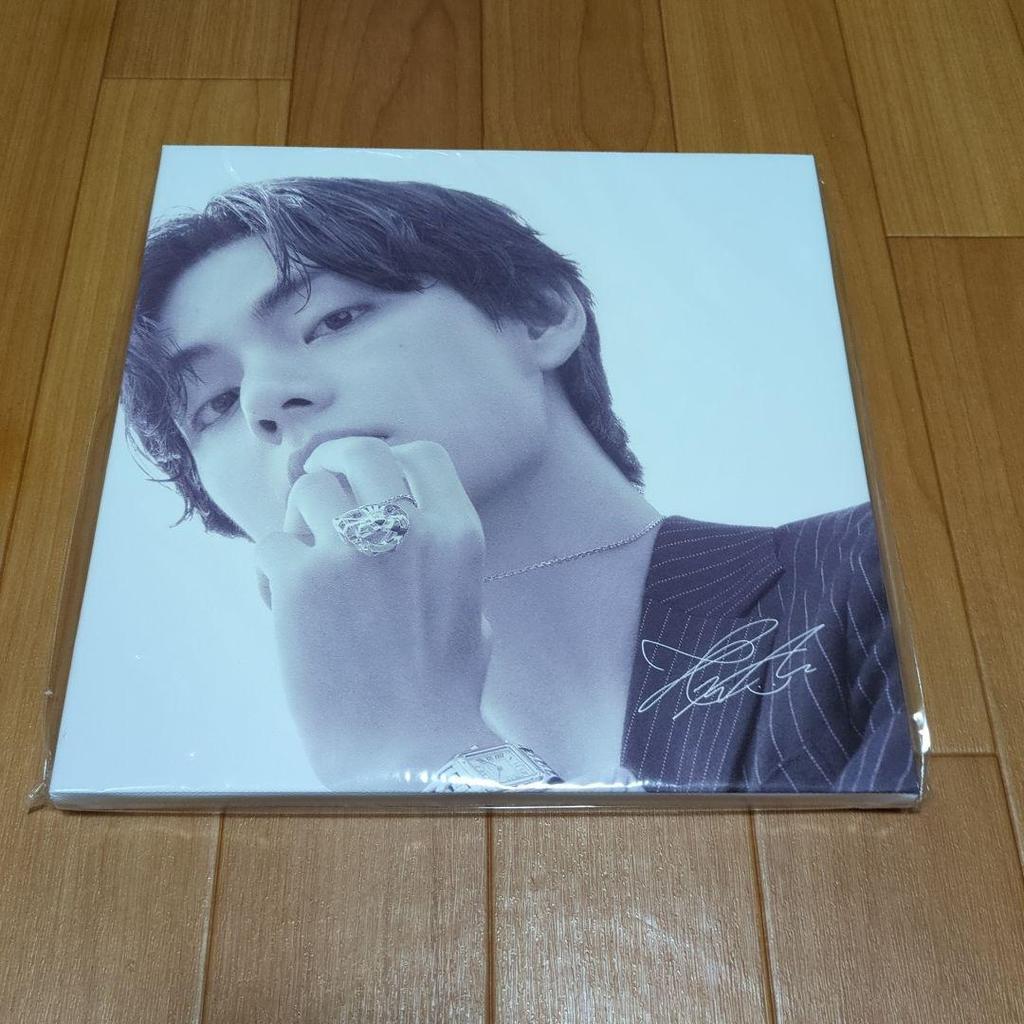 [USED] BTS V Tae Lenticular Premium Photo Photo Canvas