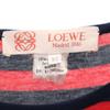 Loewe Made In Italy Old Border Pattern Long Sleeve T-shirt M Red Ron T Women Used