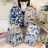 Cute Goose Cartoon Cat White Bear Sheep Pattern Student Backpack Teens For