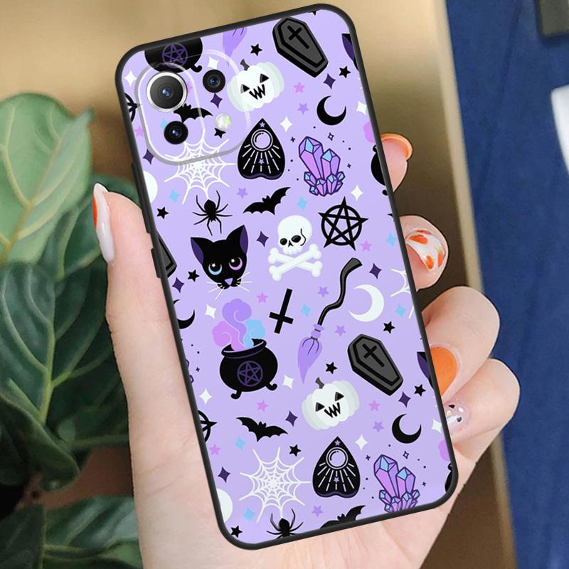 Witches Cat Moon Case For Xiaomi 17 Pro Max 14 15 Ultra 13T 14T 15T Pro POCO F8 F7 F5 F6 X5 X6 X7 Pro Coque