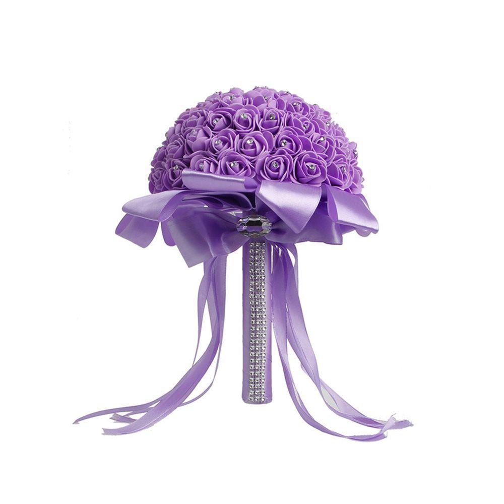 Romantic Wedding Bouquets Pearl Bridal Bouquets Artificial Hand Bouquet  Wedding Accessories