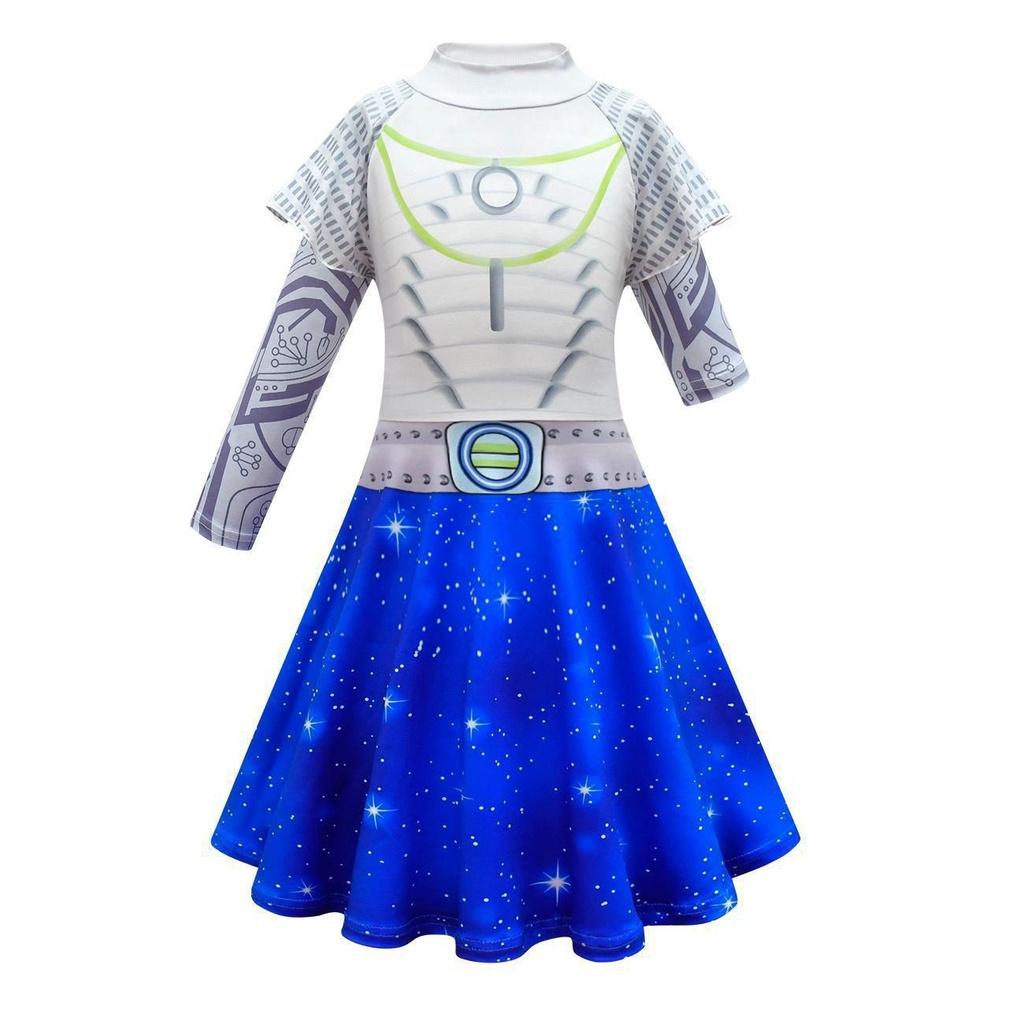 Halloween Role Zombie3 Play Children Girls Dresses Wigs Cape Sets Costumes Party