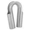 304 Stainless Steel Tube Thimble For Winch Rope Boating Accessories(18mm 1pcs)