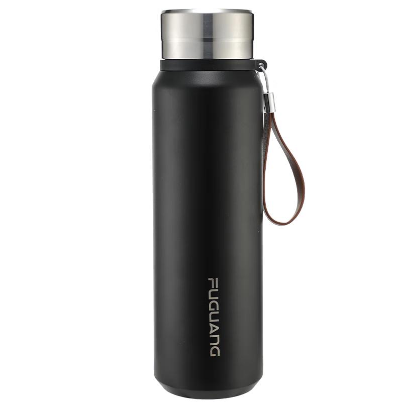 Fuguang 316 Stainless Steel Large Capacity Dual-Lid Insulated Thermos Mug