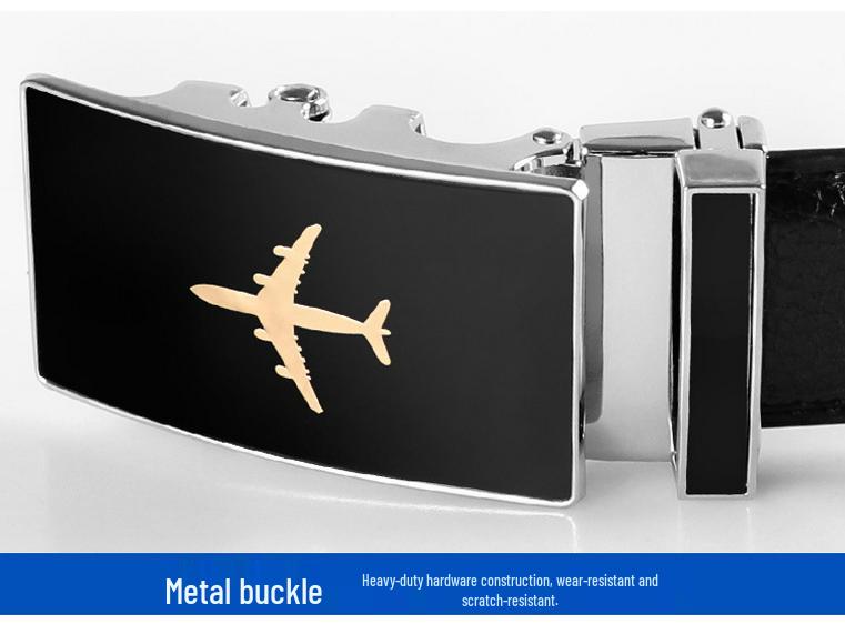 Black Security Duty Patrol Waistband with Automatic Buckle