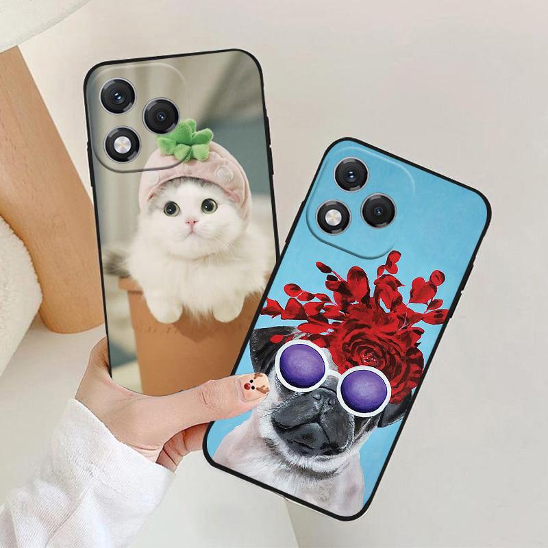 For Honor 400 Lite Case Black Silicon Soft TPU Phone Cases for Honor 400 Lite 5G Protective Back Shells Coque ABR-NX1 400 Lite