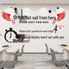 Inspirational Quotes Wall Stickers for Classroom and Office Decor