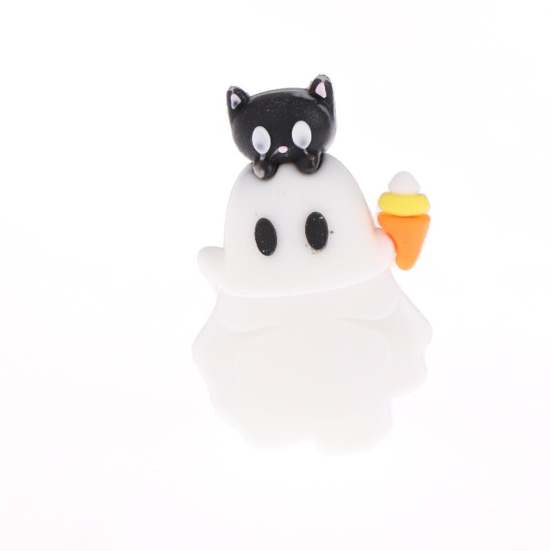 1/6PCS Mystery Phone Buddy Cute Halloween Phones Decorations Mini Figure Design Figurine Fun Desk Accessory For All Phones
