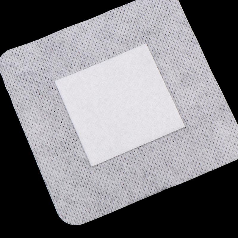10Pcs Wound Dressings Breathable Edge Gauze Pads Soft Non-Woven Bandages Self-Adhesive Wound Dressings Outdoor Elastic Tape