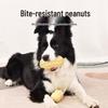 Dog Peanut Chew Toy with Squeaker